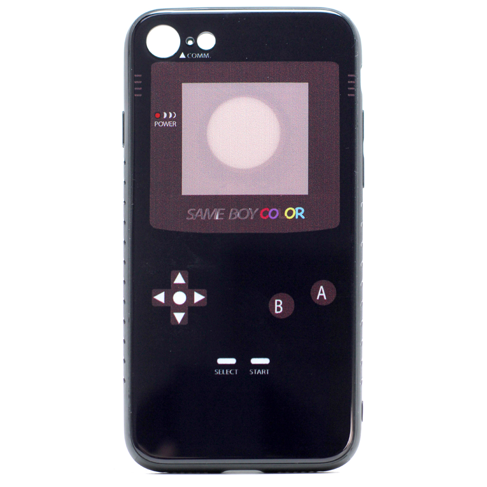 iPhone 8 Plus / 7 Plus Design Tempered Glass Hybrid Case (GAME Boy)